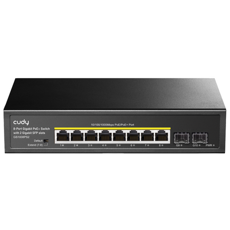 Коммутатор CUDY GS1008PS2