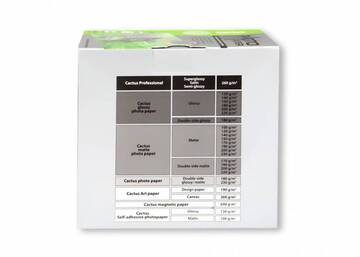 Бумага белый Cactus 10x15/230г/м2/500л./белый глянцевое, CS-GA6230500