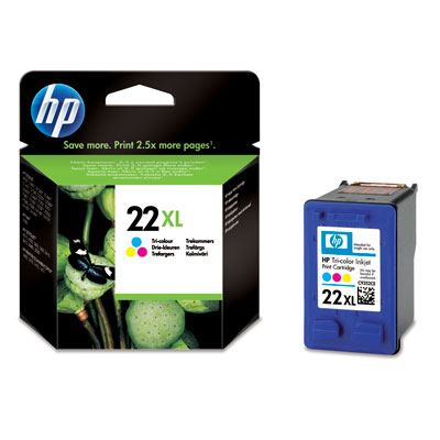 

Картридж голубой, пурпурный, желтый HP Inc. C9352CE (№22XL)