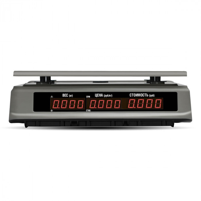 Весы MERCURY M-ER 328AC-32.5 LED с RS-232  и USB(COM)