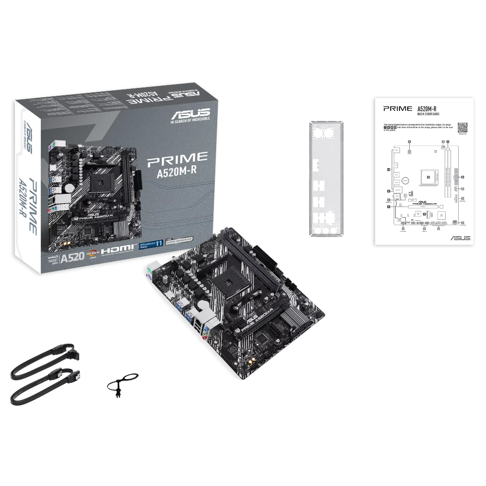 Материнская плата ASUS AMD A520 PRIME A520M-R