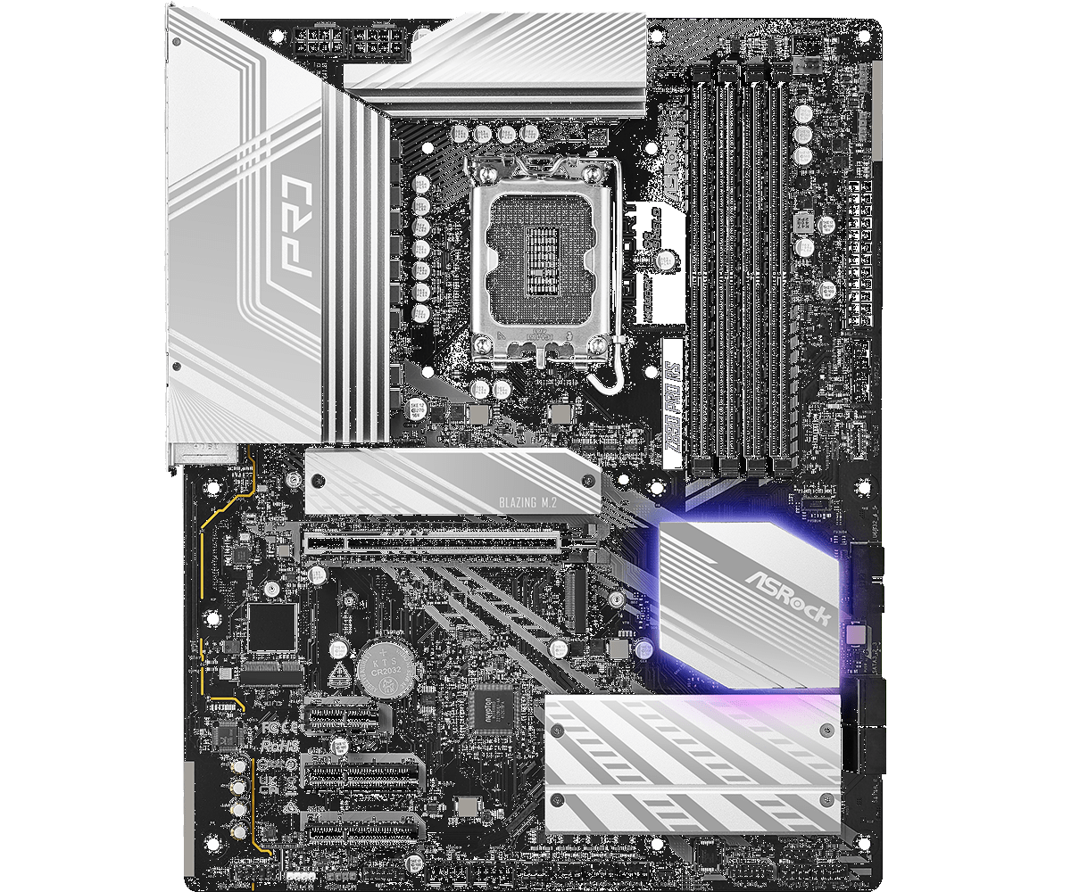 Материнская плата ASRock LGA 1851 Intel Z890 Z890 PRO RS