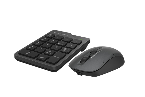 Клавиатура+мышь A4tech Числовой блок Fstyler FG1600C Air FG1600C, цвет темно-серый