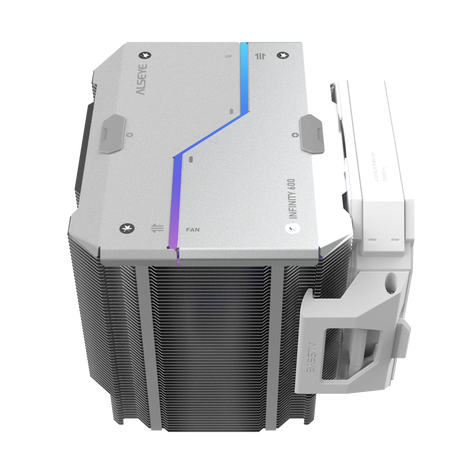 Кулер Процессорный ALSEYE для CPU i600 White