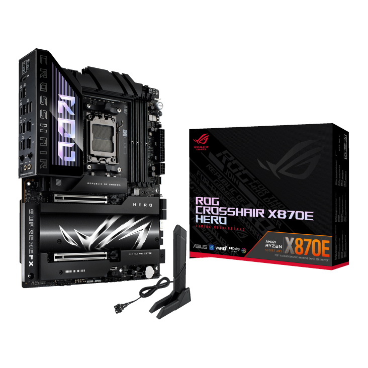 Материнская плата ASUS AMD X870E ROG CROSSHAIR X870E HERO