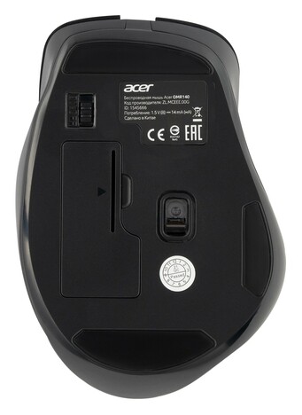 Мышь ACER OMR140 ZL.MCEEE.00G, цвет черный