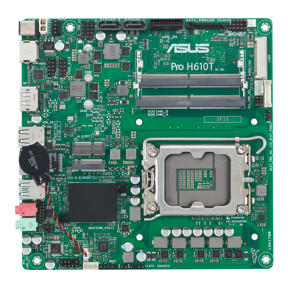 Материнская плата ASUS Intel H610 PRO H610T-CSM