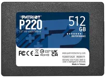 Внутренний твердотельный накопитель Patriot P220 512GB