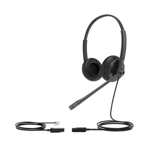 Гарнитура Yealink YHS34, цвет черный