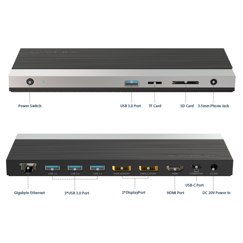 Док-станция WAVLINK WL-UMD01R Pro