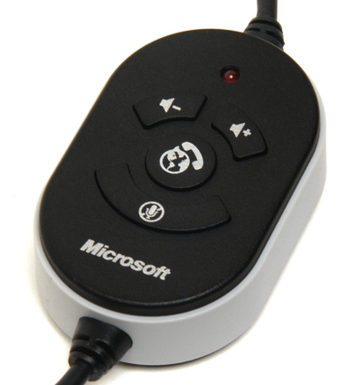 Гарнитура Microsoft Corporation LifeChat LX-3000, цвет серый/черный