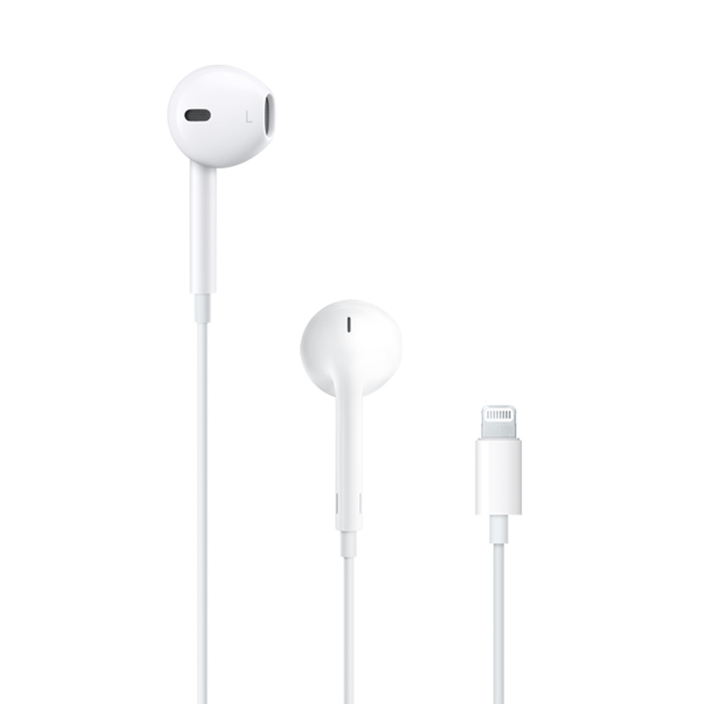 Гарнитура вкладыши Apple EarPods A1748 1.1м белый проводные в ушной раковине (MWTY3ZM/A)