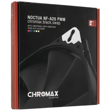 Вентилятор Noctua для корпуса NF-A20 PWM chromax.black.swap
