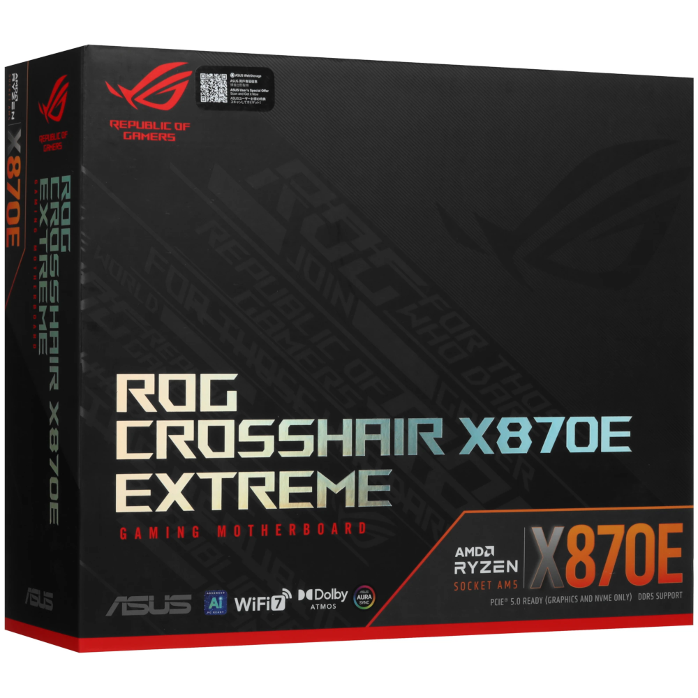 Материнская плата ASUS AMD X870E ROG CROSSHAIR X870E EXTREME