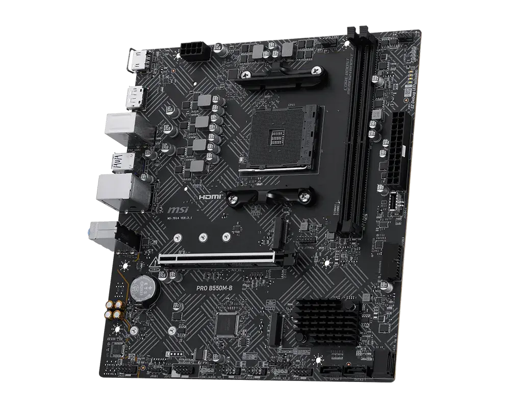 Материнская плата MSI AMD B550 PRO B550M-B