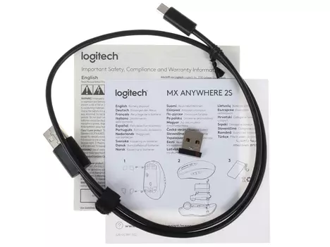 Мышь Logitech MX Anywhere 2S 910-007228, цвет черный