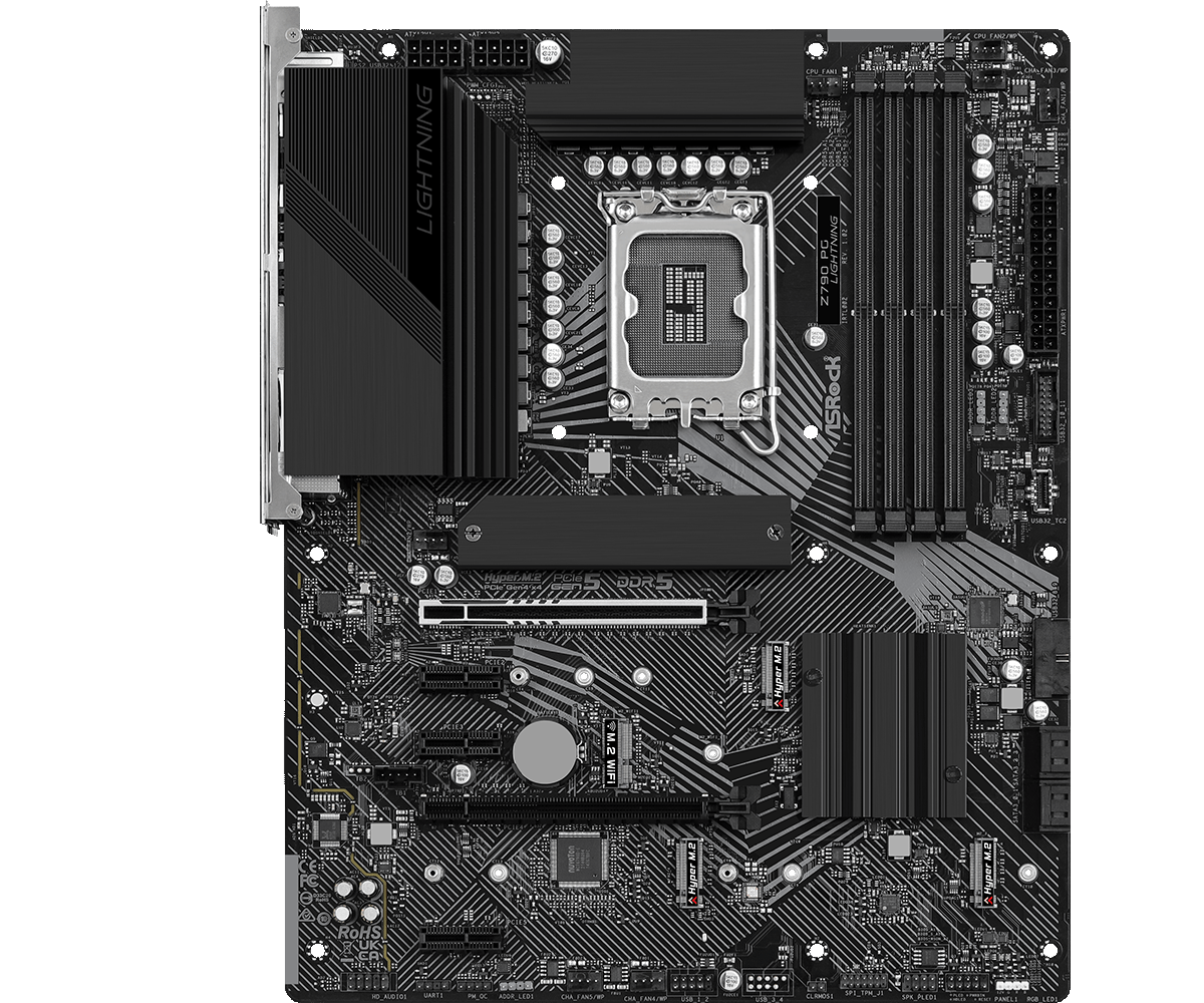 Материнская плата ASRock LGA 1700 Intel Z790 Z790 PG LIGHTNING