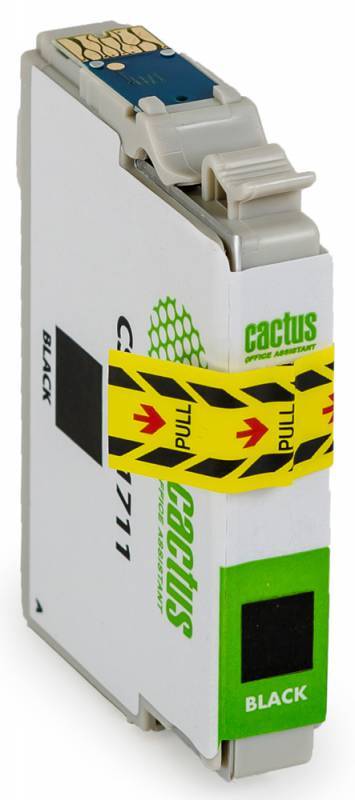 Картридж черный Cactus CS-EPT1711