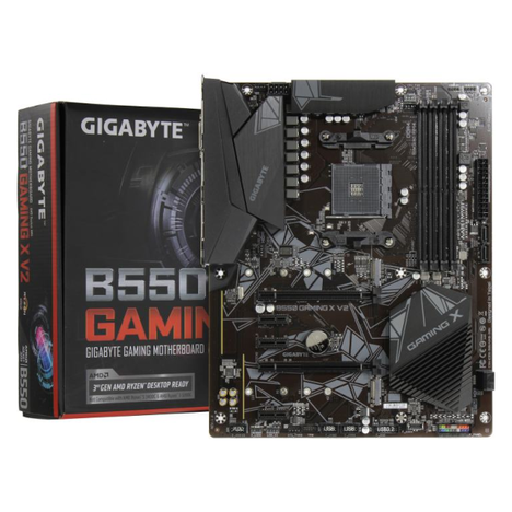 Материнская плата Gigabyte AM4 AMD B550 B550 GAMING X V2