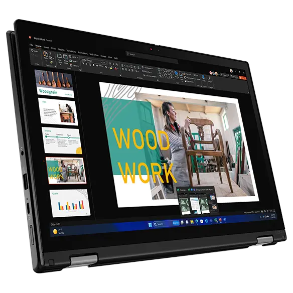 Ноутбук LENOVO ThinkPad L13 G5 2-in-1 Intel Core Ultra 7 155U (черный)