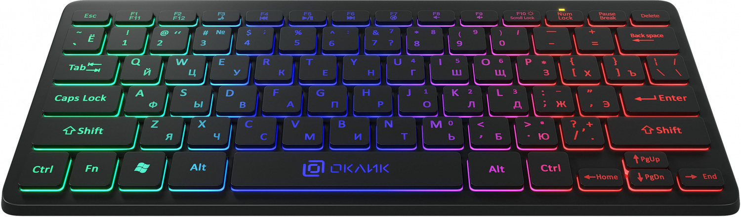 Клавиатура Oklick USB 300S 1696461, цвет черный
