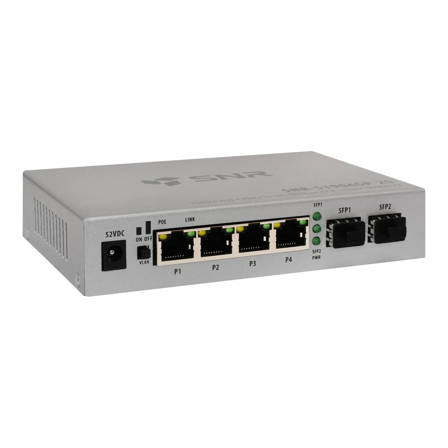 Коммутатор SNR S1904GP