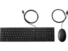 Клавиатура+мышь HP Inc. 320MK 9SR36AA#ACB, цвет черный