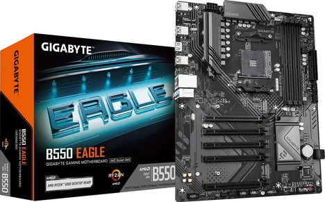 Материнская плата Gigabyte AM4 AMD B550 B550 EAGLE