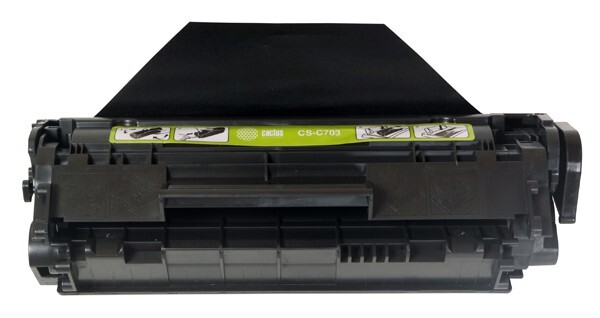 Тонер-картридж черный Cactus CS-C703