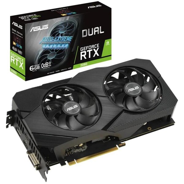 

Видеокарта ASUS GeForce RTX 2060 6 ΓБ Retail