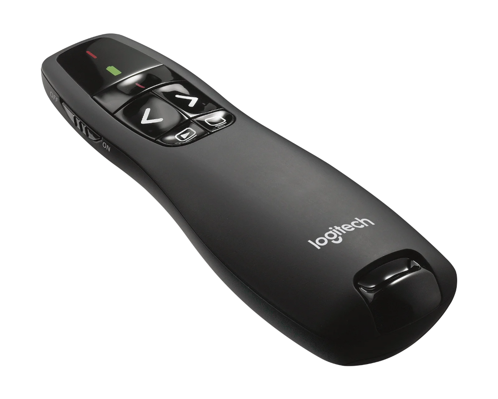 Презентер Logitech Presenter R400 Radio USB 910-004252, цвет черный