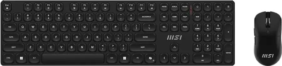 Клавиатура+мышь MSI FORGE K210 WIRELESS COMBO S11-43RU213-Y92, цвет черный
