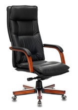 Кресло руководителя Бюрократ  T-9927WALNUT