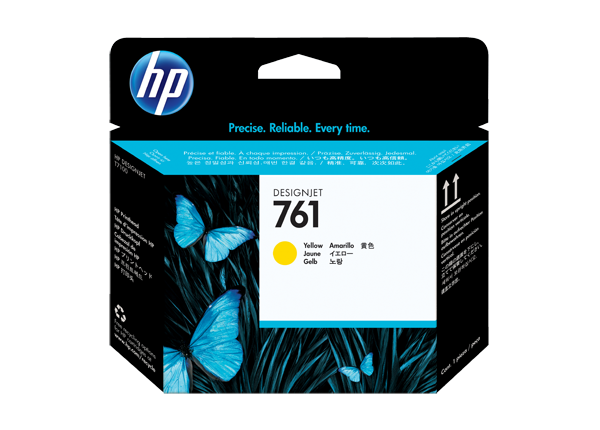 

Печатающая головка желтый HP Inc. 761, CH645A