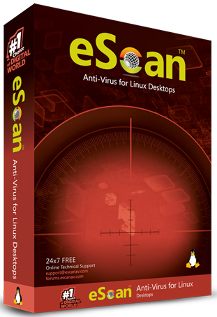 MicroWorld Technologies Inc. eScan for Linux Desktop (обновление, Cross Upgrade), на 1 год