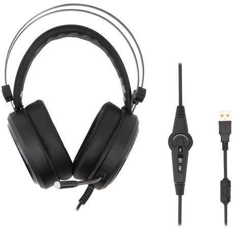 Наушники Oklick HS-L810G ANONYMOUS, цвет черный