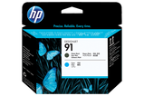 

Печатающая головка черный, голубой HP Inc. 91, C9460A