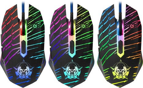 Мышь Defender Dark Agent GM-590L 52590, цвет черный