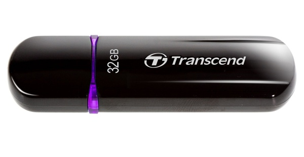 

Флешка TRANSCEND JetFlash 600 32GB, Черный