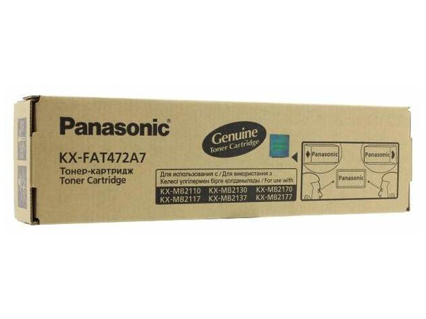 

Тонер-картридж черный Panasonic KX-FAT472A7