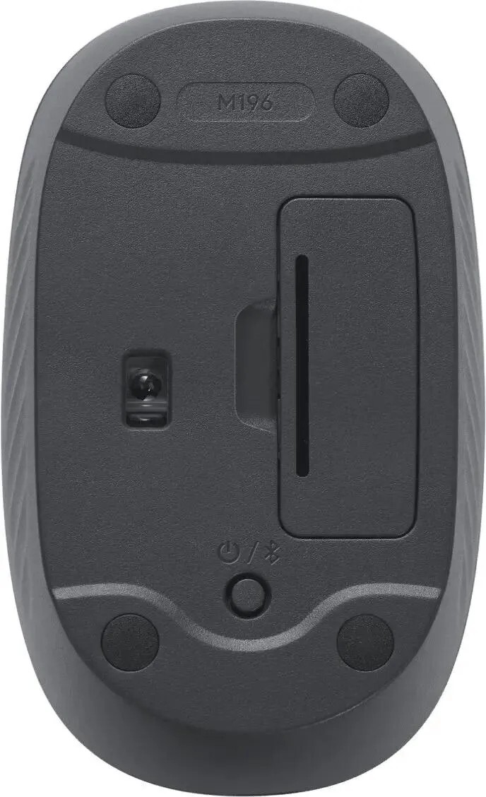 Мышь Logitech M196 910-007315, цвет серый