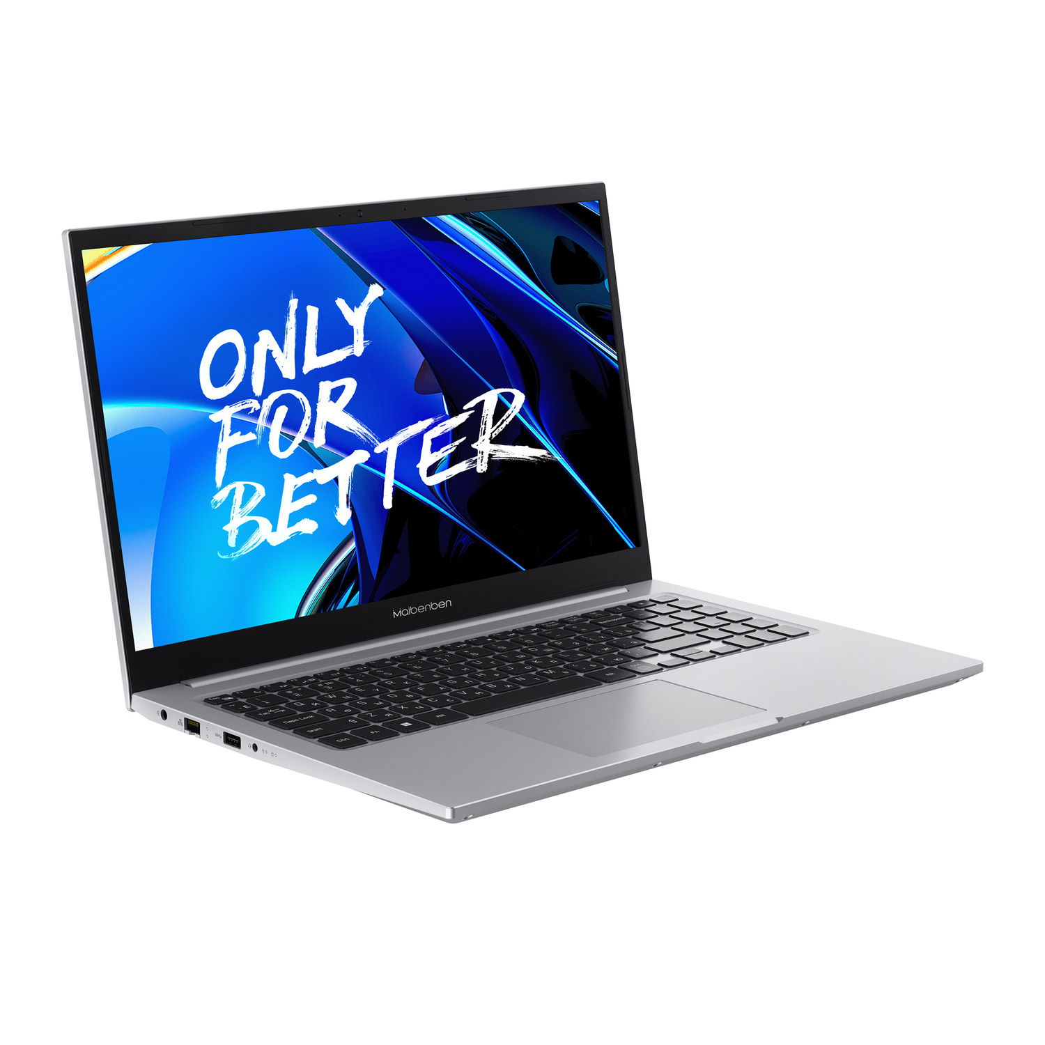 Ноутбук Maibenben Medio M575 AMD Ryzen 5 7430U (серебристый)