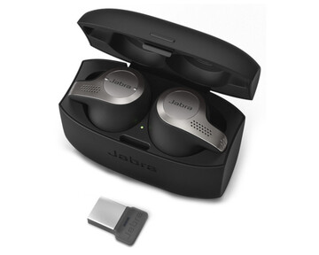 Bluetooth-гарнитура Jabra Evolve 65t MS, цвет черный