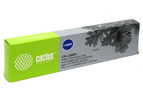 Картридж черный Cactus CS-LQ800