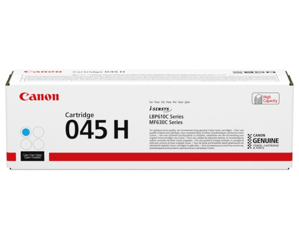 

Тонер-картридж голубой Canon CRG 045 H, 1245C002