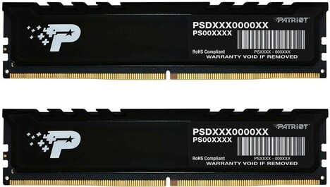 Оперативная память Patriot Signature Premium DDR5 4800МГц 2x8GB, PSP516G4800KH1