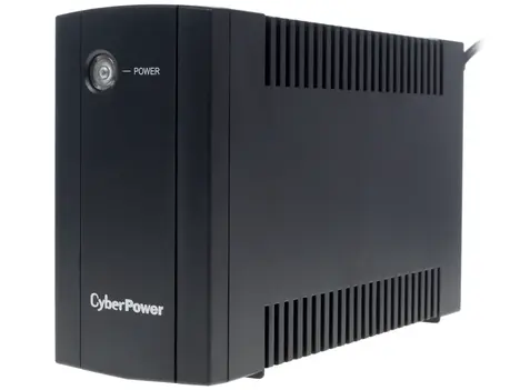 ИБП CyberPower UTI875E, линейно-интерактивный, 875Вт/425В (2 евророзетки)/ UPS CyberPower UTI875E, Line-Interactive, 875VA/425W (2 EURO)