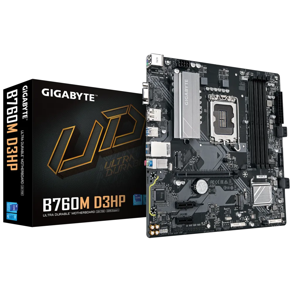 Материнская плата Gigabyte LGA 1700 Intel B760 B760M D3HP