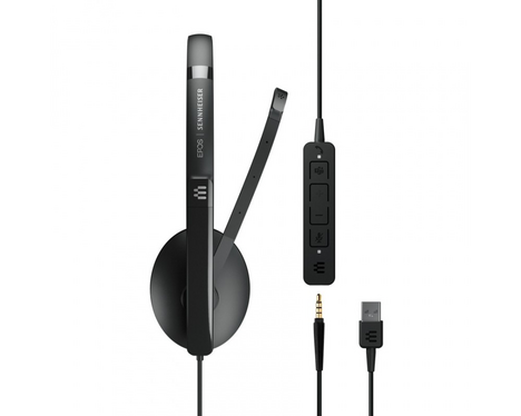 Гарнитура ePOS ADAPT 165T USB II, цвет черный