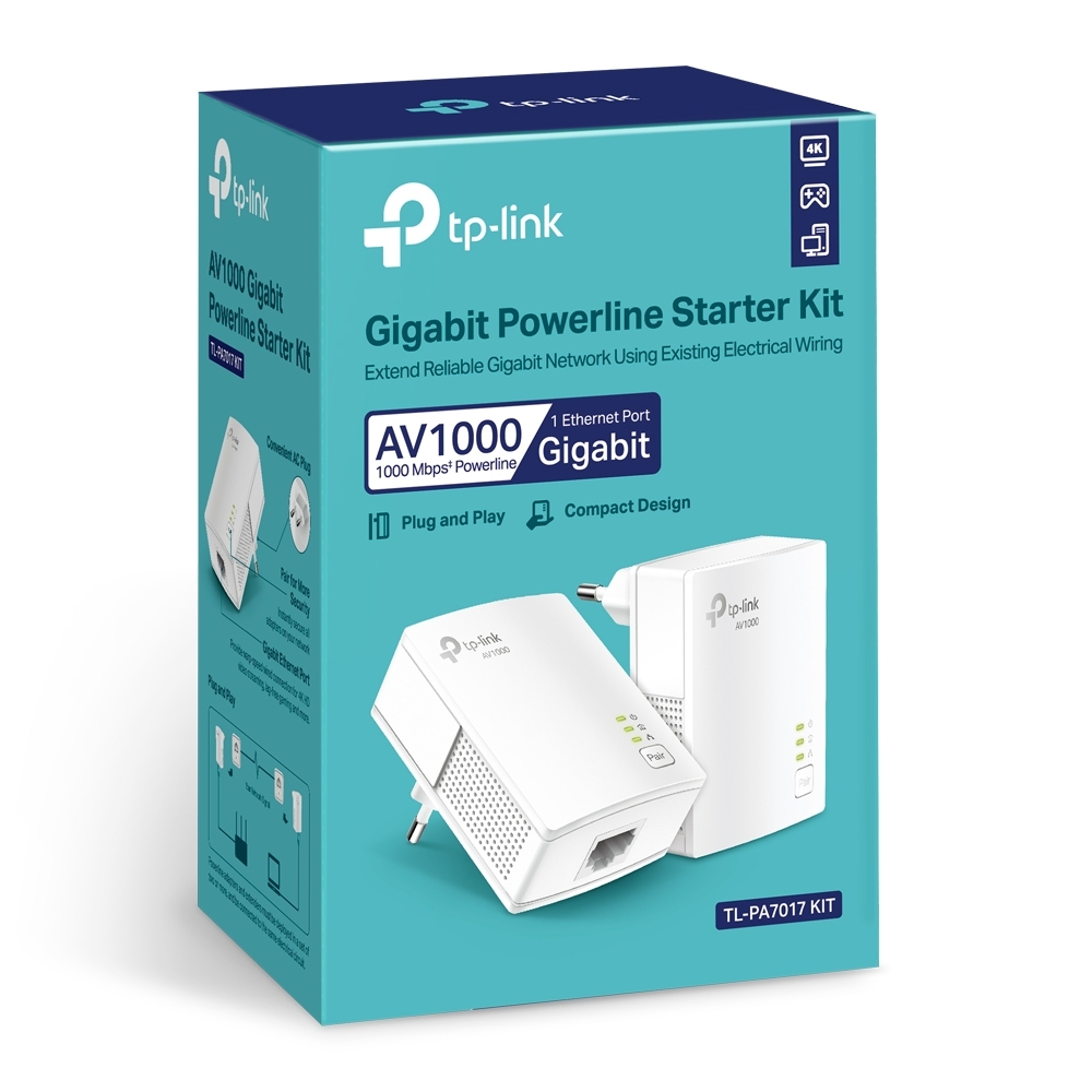 Адаптер PowerLine TP-LINK TL-PA7017 KIT